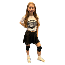 cheernederdel med shorts