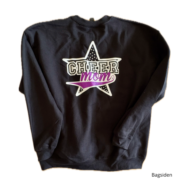 Kopi af Sweatshirts CHEERMOM - Lilla