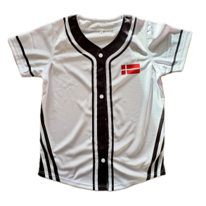 Hvid BASEBALL Jersey