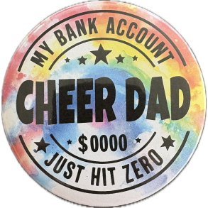 Badge - Cheer Dad