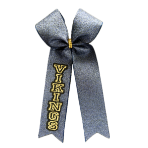 Glimmer Navyblue long tail bow m/ VIKINGS