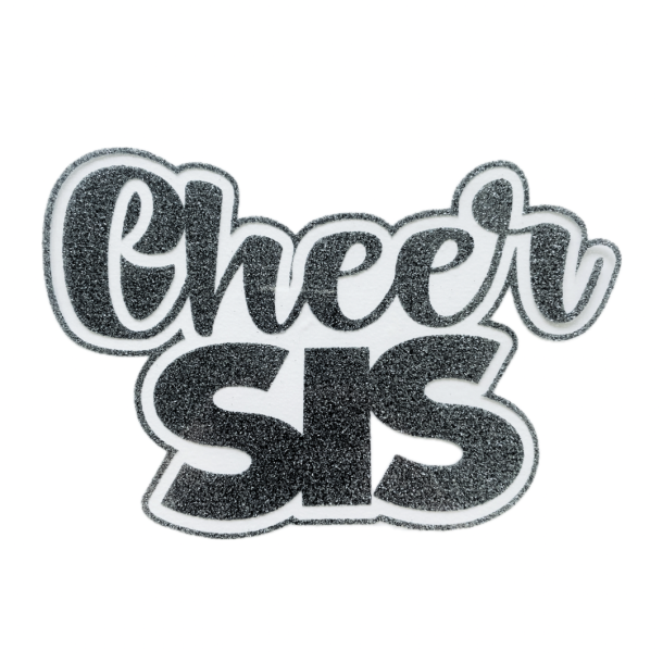 Cheer SIS - glitter tryk