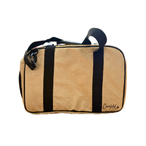 Guld glitter Sportstaske - Lille