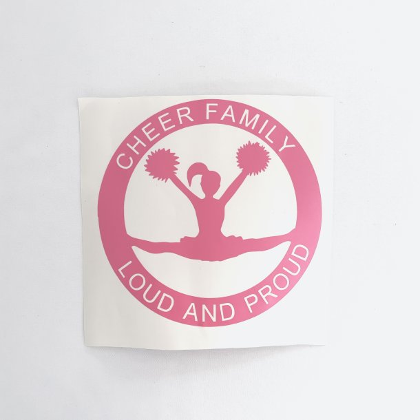 Car Stickers - Cheer family