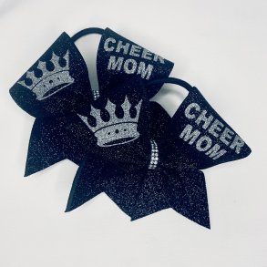 Royal Cheer mom mini Bow