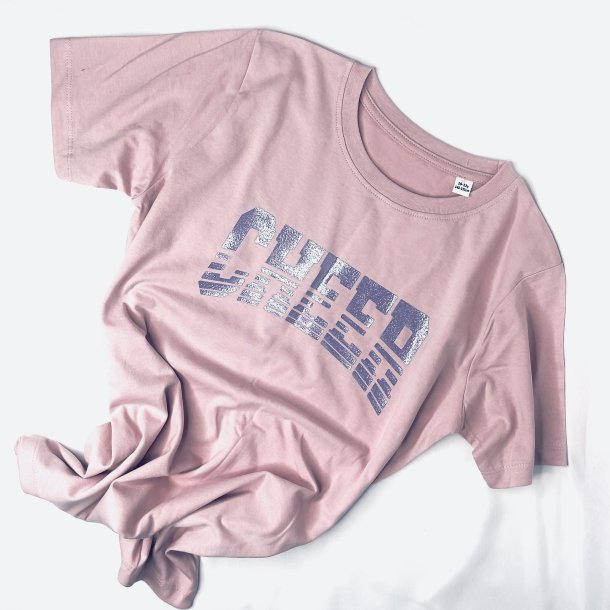 Lyserd t-shirt "Lilla Cheer"