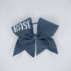 Glitter bow m/ Base