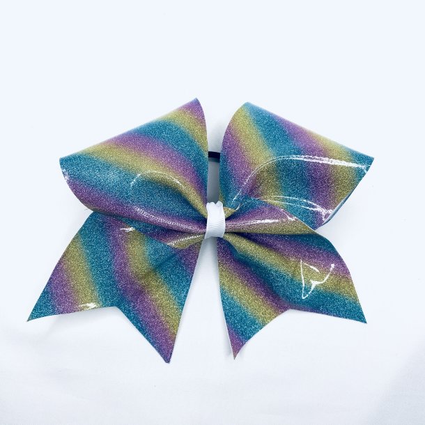 Rainbow Twinkle bow