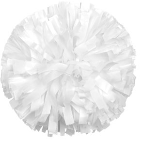 Varsity Pompoms. - Hvid