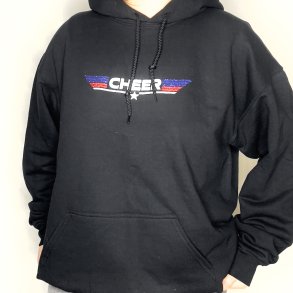 Sort Hoddie - 