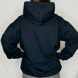 Sort Hoddie - "Topgun"