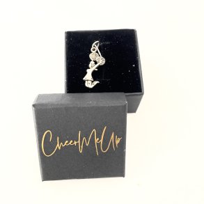 Halskde lille cheer pige vedhng