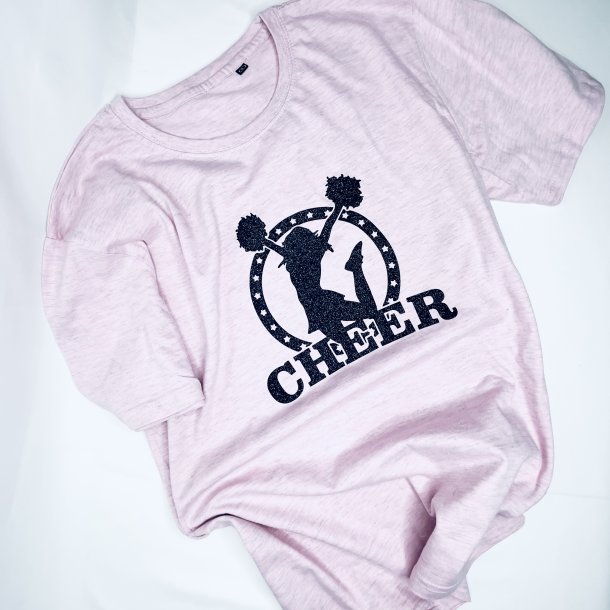 Lyserd t-shirt "Cheeleader logo"