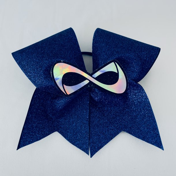 3D Nfinity - Royal blue glitter Bow