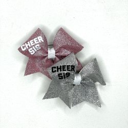 CHEER SIS mini bow