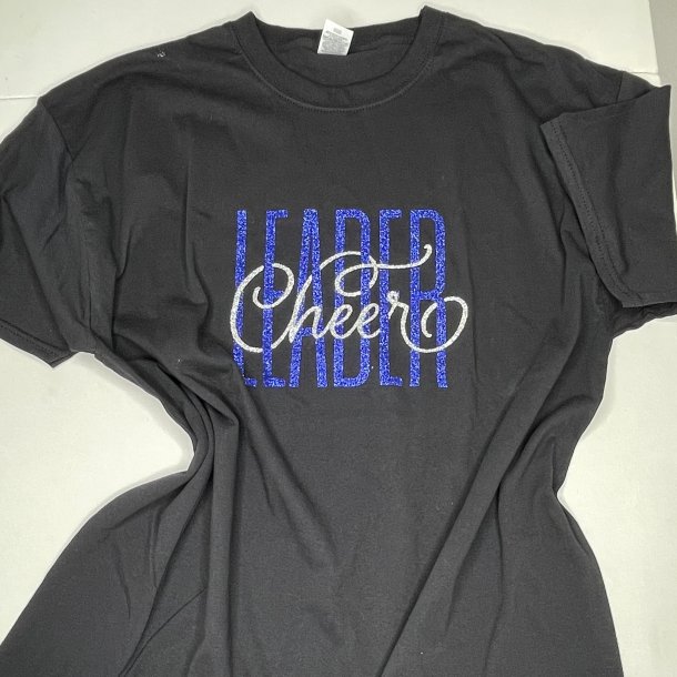 Sort t-shirt - CHEERLEADER