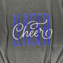 Sort t-shirt - CHEERLEADER