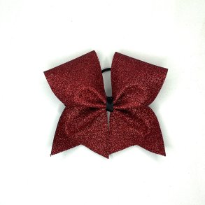 Rd Glitter bow