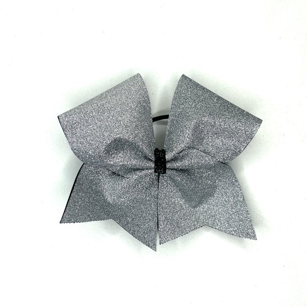 Slv Glitter bow