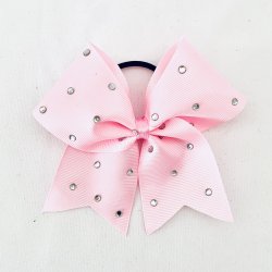Lille Rhinestone bow - Lyserd