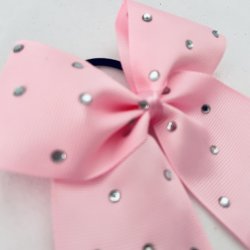 Lille Rhinestone bow - Lyserd