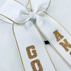 Hvid long tail - Golden Angels