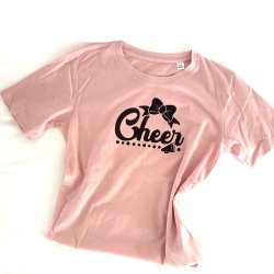 Lyserd t-shirts sort tryk 