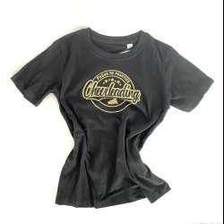 Sort t-shirts Guld tryk 