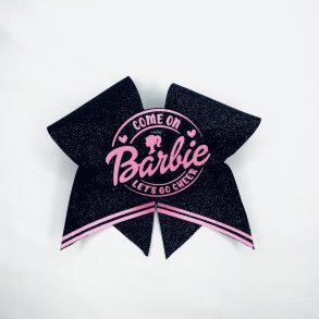 Sort glitter bow - 3D BARBIE