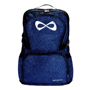 Nfinity rygsk  - Royal Blue glitter 