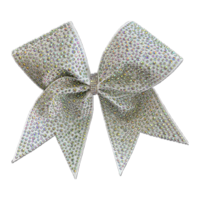 Hvid Rhinestone bow - Princess