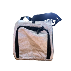 Slv glitter Sportstaske - Lille