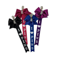 Pin Me m/ Bow - Royal blue