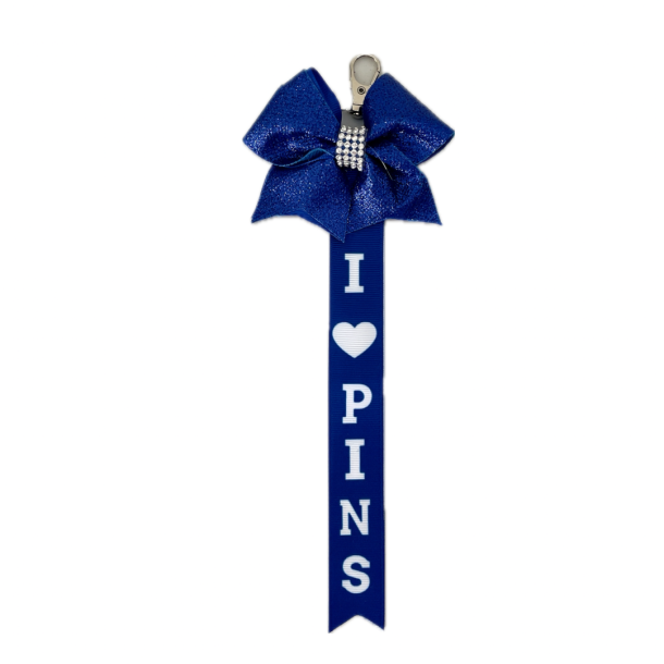 Pin Me m/ Bow - Royal blue