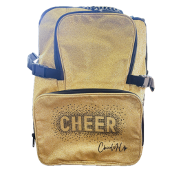 Glitter backpack Guld m/ Rhinestone