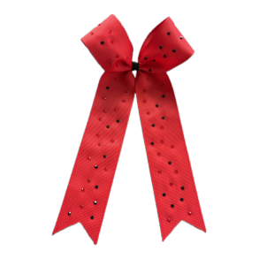 Long tail - Rd med bl. Rhinestone