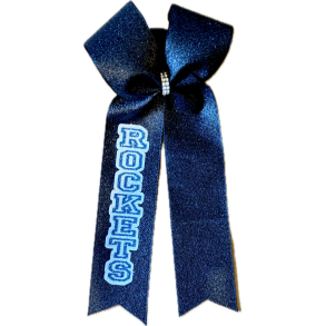 Glimmer sort long tail bow m/ Rockets