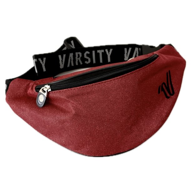 Varsity Glitter bltetaske - Rd