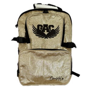 Glitter backpack - Guld - GAC