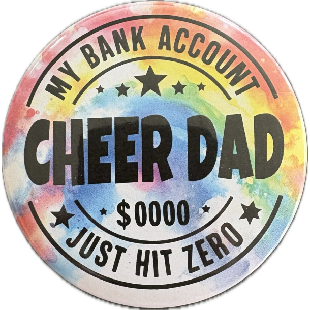 Badge - Cheer Dad