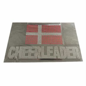 Flag og Cheerleader  Rhinestone