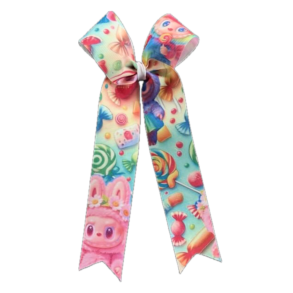 Candy Monster  Long Tail Bow