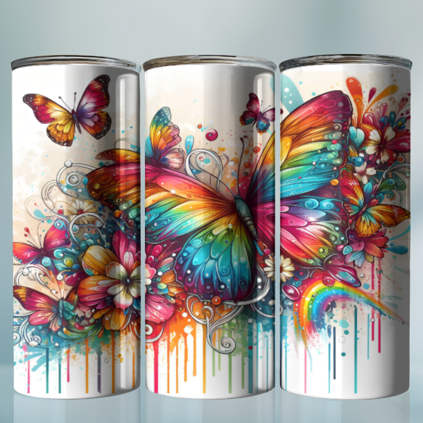 Thermo tumbler - Sommerfugl